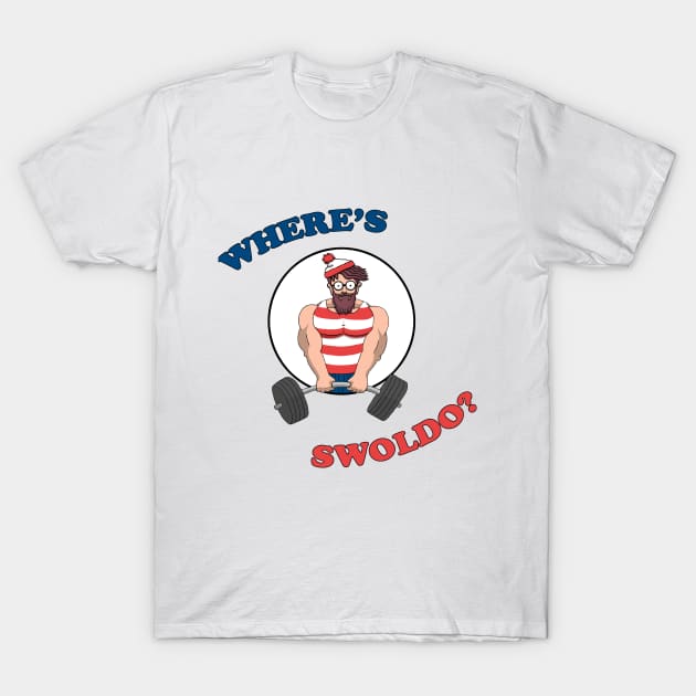 Where's Swoldo T-Shirt by TraviB